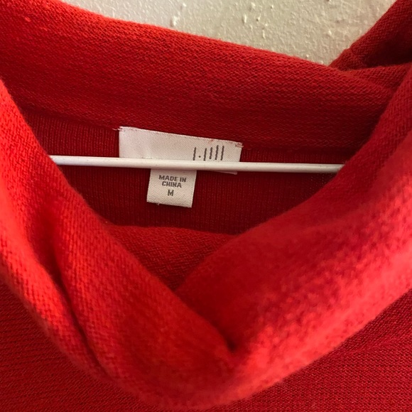 J Jill Red Turtleneck Sweater - Picture 2 of 2